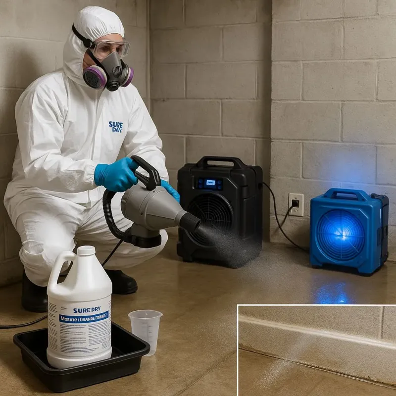 Sanitization and Odor Removal process in Steinway, NY